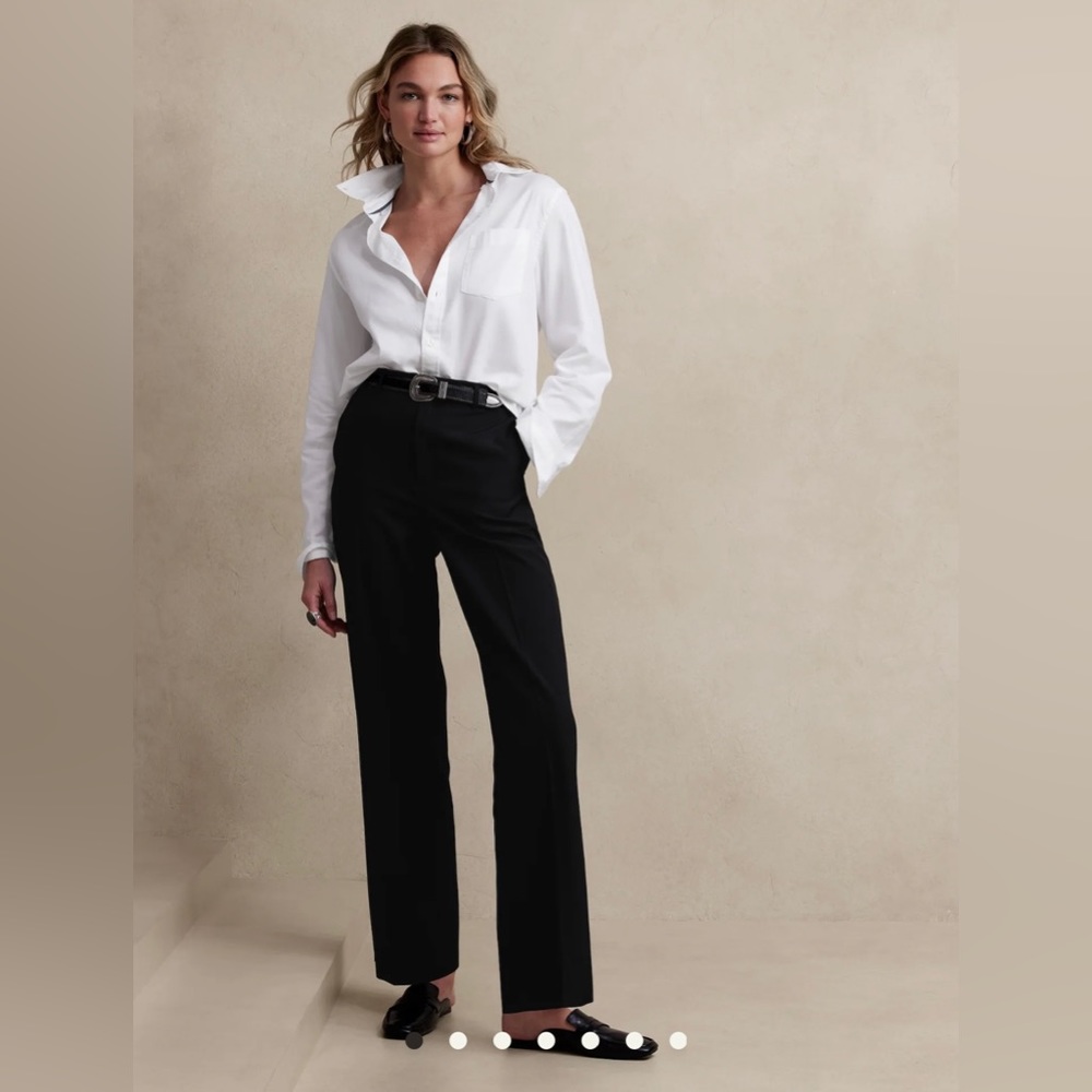 NWT Petite High Waisted Sculpted Leg Pant Banana Republic
